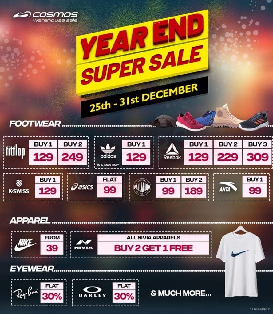 FB IMG 1577257380583 1 Year End Super Sale. Cosmos Warehouse Sale