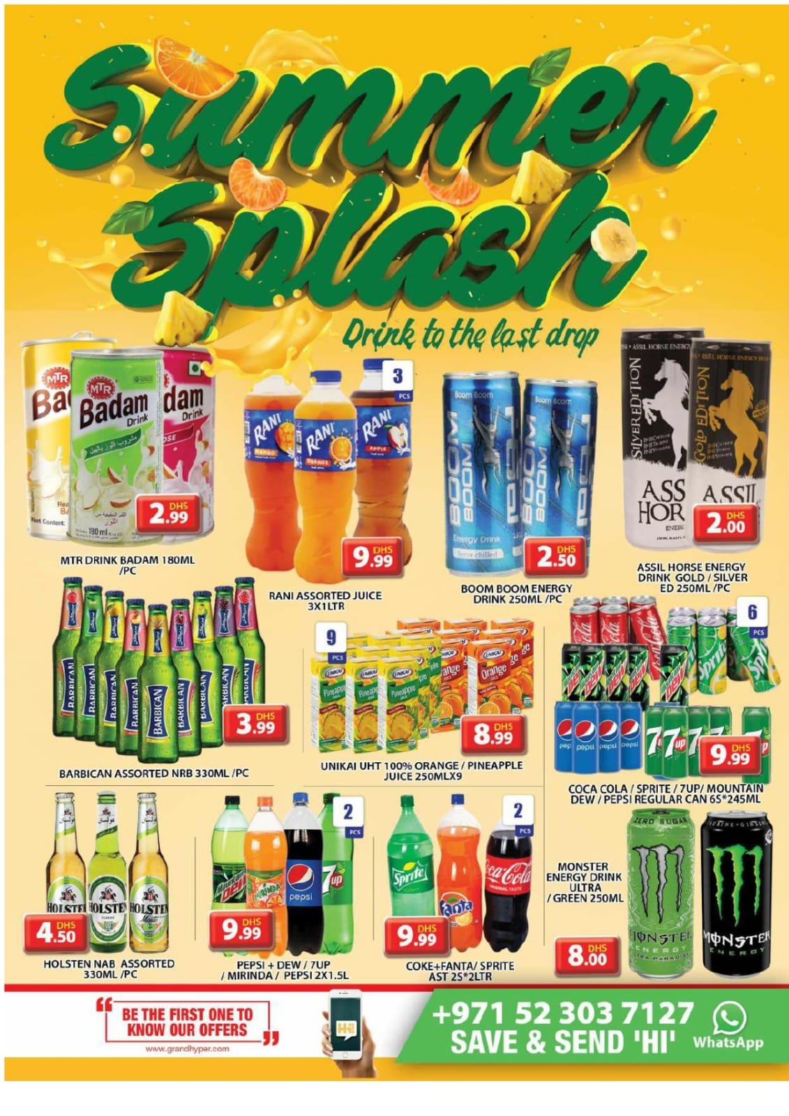 Summer Splash Offer Grand Hypermarket Promotionsinuae